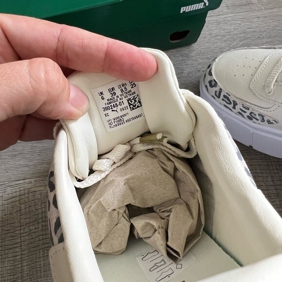 Puma - Mayze Leopard Stack Edgy Platform Sneaker - size 8.5 - NEW!! - Picture 7 of 9